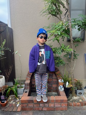 「MARKEY'S（マーキーズ）のアイテム」を使った、nohana＊＊＊kent さん（キッズ・110cm）の冬コーディネート