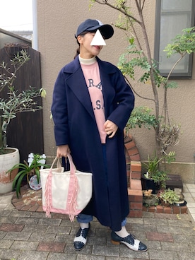 「ドレスシューズ」｜「アイテム（スウェット）」を使った、nohana＊＊＊kent さん（レディース・159cm）の冬コーディネート