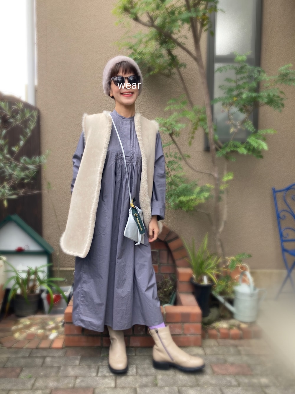 sofie d'hoore ソフィードール　バイカラーギャザーワンピース sofie d´hoore ソフィードール バイカラーギャザーワンピース
