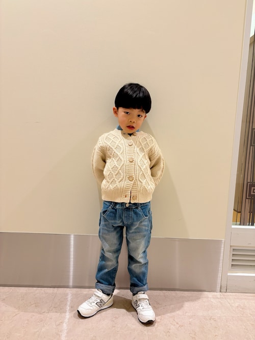 new balance/ニューバランス キッズ スニーカー ベルクロ