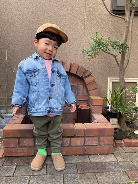 「アイテム（その他）」を使った、nohana＊＊＊kent さん（キッズ・90cm）の春コーディネート