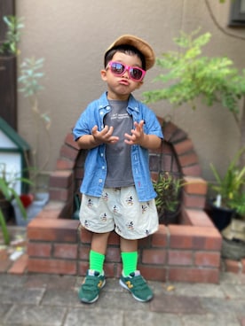 nohana＊＊＊kent さん（キッズ・90cm）の夏コーディネート