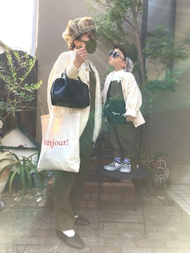 「アイテム（その他）」を使った、nohana＊＊＊kent さん（キッズ・90cm）の秋コーディネート