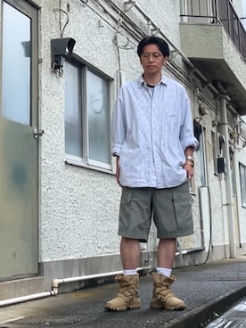 クロ🐑さん（メンズ・168cm）の夏コーディネート