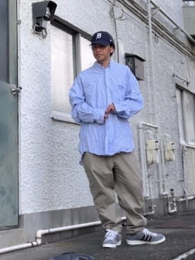 クロ🐑さん（メンズ・168cm）の春コーディネート