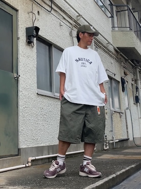 「アイテム（帽子）」を使った、クロ🐑さん（メンズ・168cm・40代）の秋コーディネート