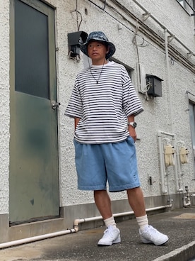 クロ🐑さん(メンズ・168cm)の夏コーディネート