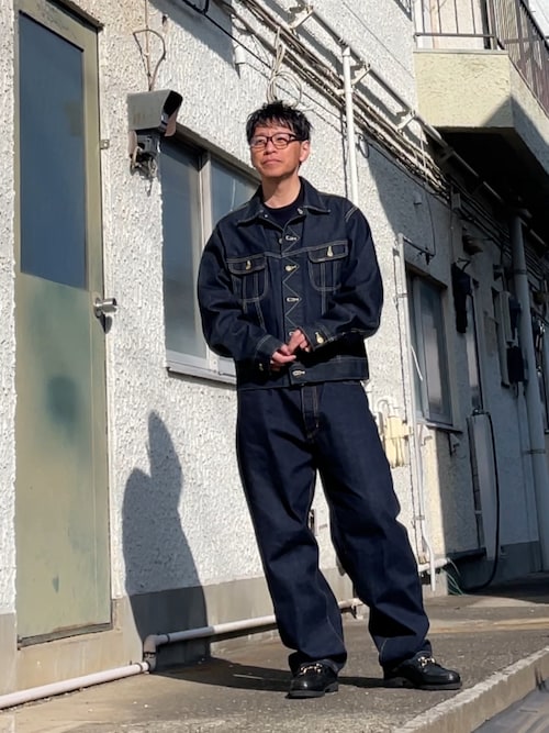 CAHLUMN（カウラム）の「CAHLUMN/カウラム Selvedge Denim Pant “Baggy