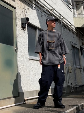 クロ🐑さん(メンズ・168cm)の夏コーディネート