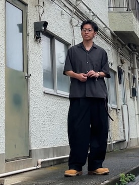 クロ🐑さん（メンズ・168cm）の夏コーディネート