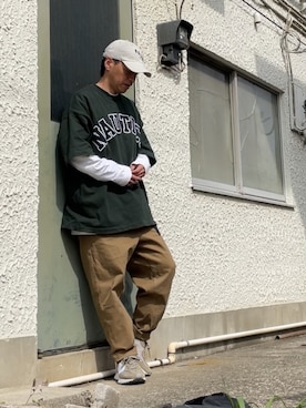 クロ🐑さん（メンズ・168cm）の春コーディネート