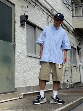 クロ🐑さん（メンズ・168cm）の夏コーディネート