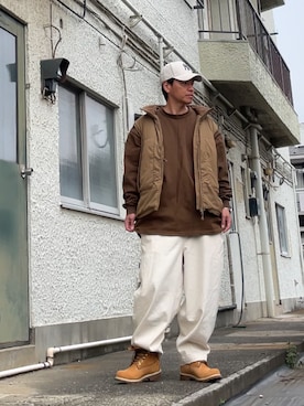 クロ🐑さんの（Timberland | ティンバーランド）を使ったコーディネート