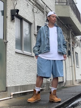 「アイテム（帽子）」を使った、クロ🐑さん（メンズ・168cm・40代）の秋コーディネート