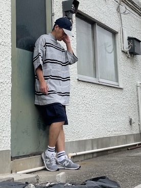 クロ🐑さん（メンズ・168cm）の夏コーディネート