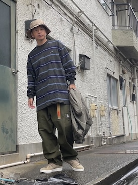 クロ🐑さん（メンズ・168cm）の秋コーディネート