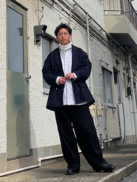 クロ🐑さん(メンズ・168cm)の春コーディネート