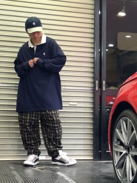 クロ🐑さん（メンズ・168cm）の春コーディネート