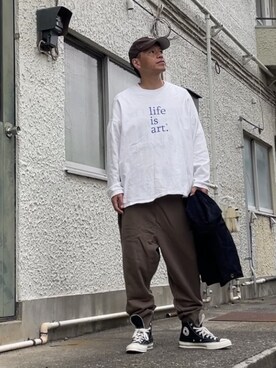 クロ🐑さん（メンズ・168cm）の秋コーディネート