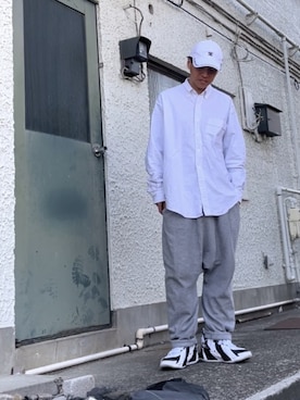 「DC SHOES（ディーシーシューズ）のアイテム（帽子）」を使った、クロ🐑さん（メンズ・168cm）の春コーディネート
