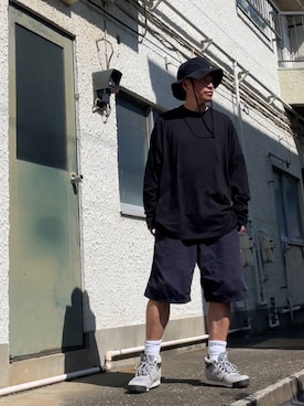 クロ🐑さん(メンズ・168cm)の夏コーディネート