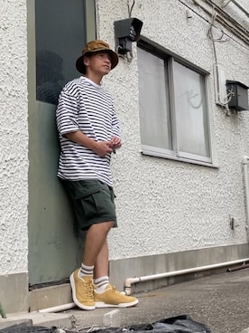 クロ🐑さん（メンズ・168cm）の秋コーディネート