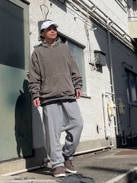 「DC SHOES（ディーシーシューズ）のアイテム（帽子）」を使った、クロ🐑さん（メンズ・168cm）の春コーディネート