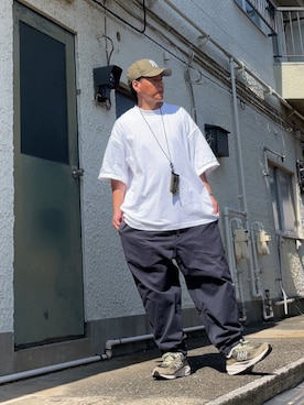 「アイテム（帽子）」を使った、クロ🐑さん（メンズ・168cm・40代）の秋コーディネート