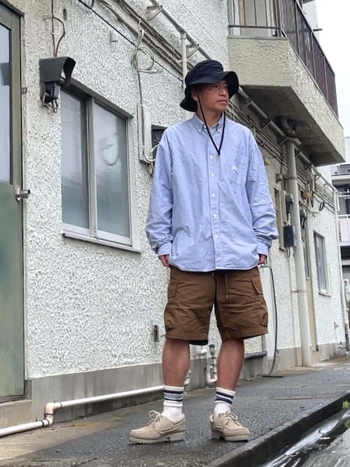 CAHLUMN/カウラム Magazine Pocket Oxford B.D Shirt/マガジン