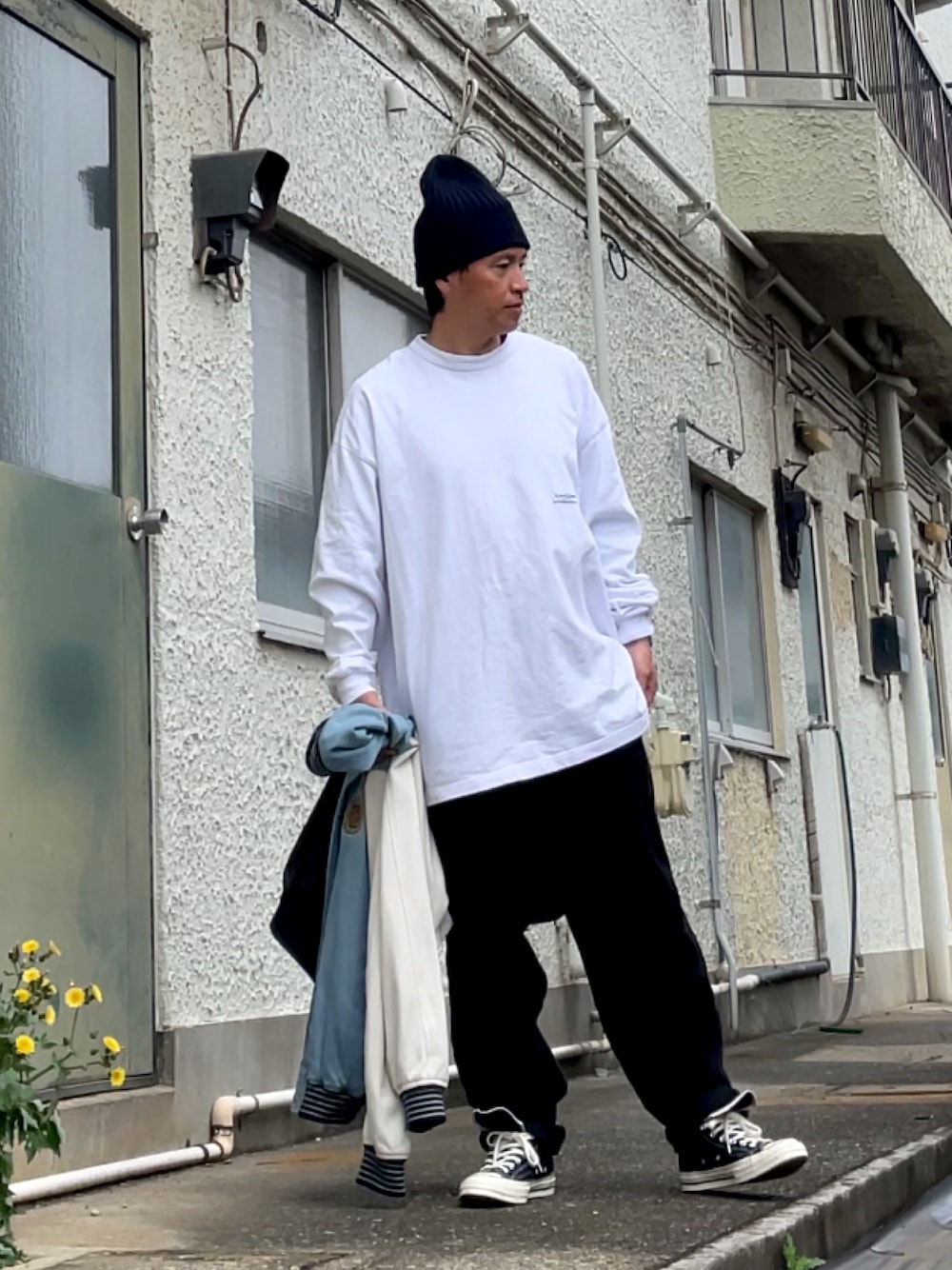 CAHLUMN/カウラム Heavy Weight Jersey Long Sleeve Tee