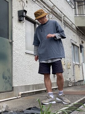 クロ🐑さん（メンズ・168cm）の春コーディネート