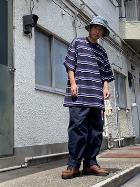 クロ🐑さん（メンズ・168cm）の夏コーディネート