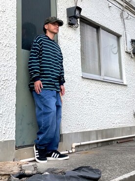 クロ🐑さん（メンズ・168cm）の秋コーディネート