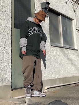 クロ🐑さん（メンズ・168cm）の春コーディネート