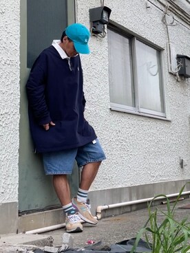 クロ🐑さん(メンズ・168cm)の春コーディネート