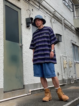 クロ🐑さんの（Timberland | ティンバーランド）を使ったコーディネート