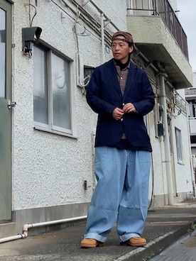 クロ🐑さん（メンズ・168cm・40代）の秋コーディネート