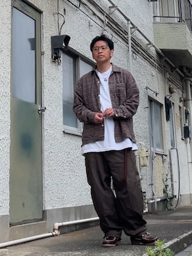 クロ🐑さん(メンズ・168cm)の春コーディネート