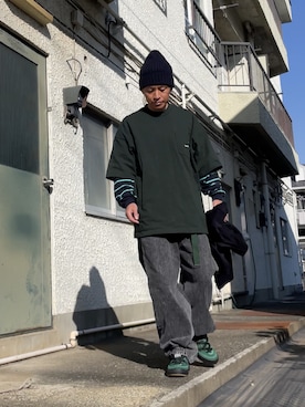 クロ🐑さん（メンズ・168cm）の秋コーディネート