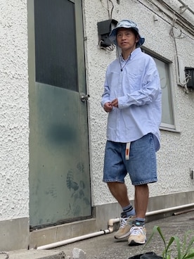 クロ🐑さん（メンズ・168cm）の春コーディネート