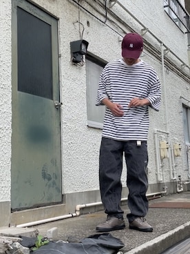クロ🐑さん(メンズ・168cm)の夏コーディネート