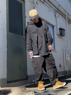 クロ🐑さん（メンズ・168cm）の冬コーディネート