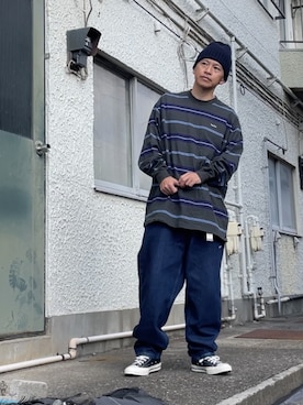 クロ🐑さん（メンズ・168cm）の秋コーディネート