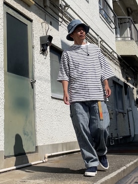 クロ🐑さん(メンズ・168cm)の夏コーディネート