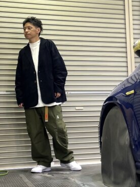 クロ🐑さん（メンズ・168cm）の秋コーディネート