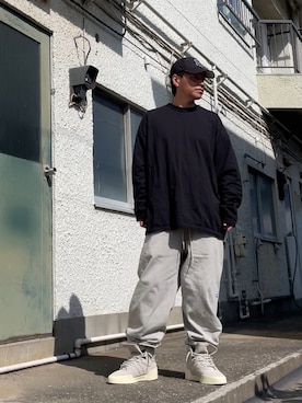 クロ🐑さん(メンズ・168cm)の春コーディネート