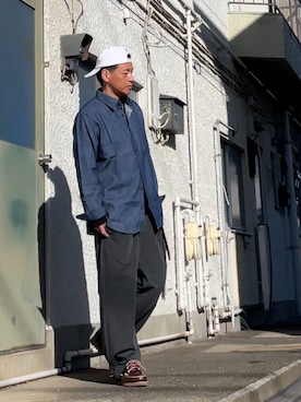 クロ🐑さん(メンズ・168cm)の冬コーディネート