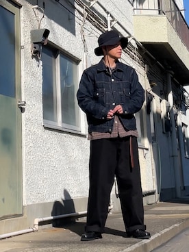 クロ🐑さん(メンズ・168cm)の冬コーディネート