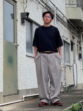クロ🐑さん(メンズ・168cm)の秋コーディネート