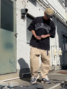 クロ🐑さん（メンズ・168cm）の秋コーディネート